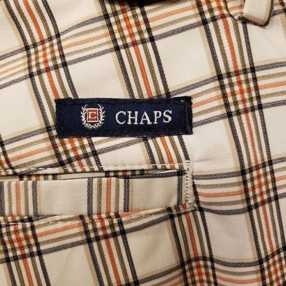 Chaps flat front plaid shorts size 42 Pre-owned - Picture 5 of 6
